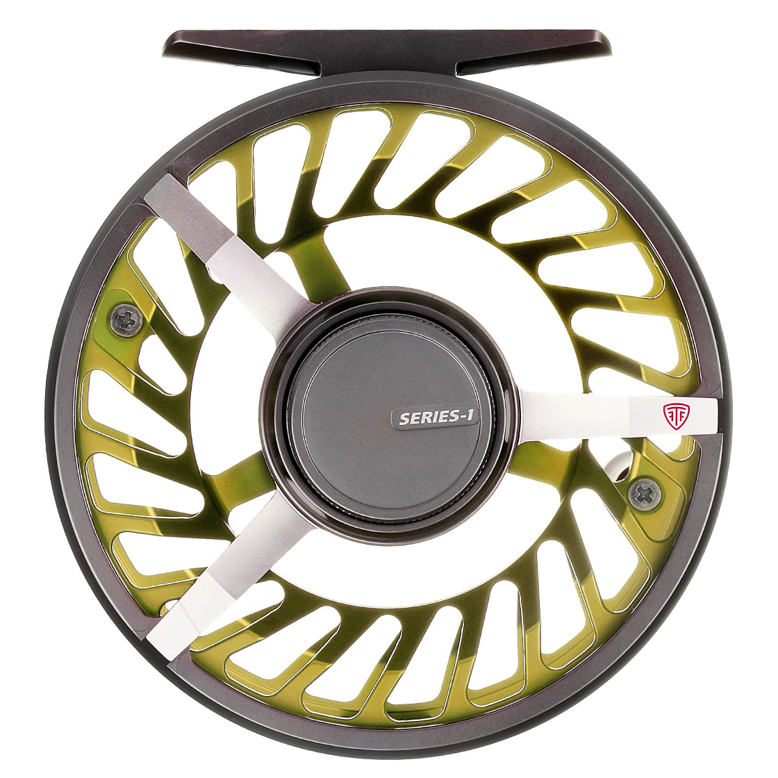 Taylor Series 1 Full Frame moulinet de mouche golden olive