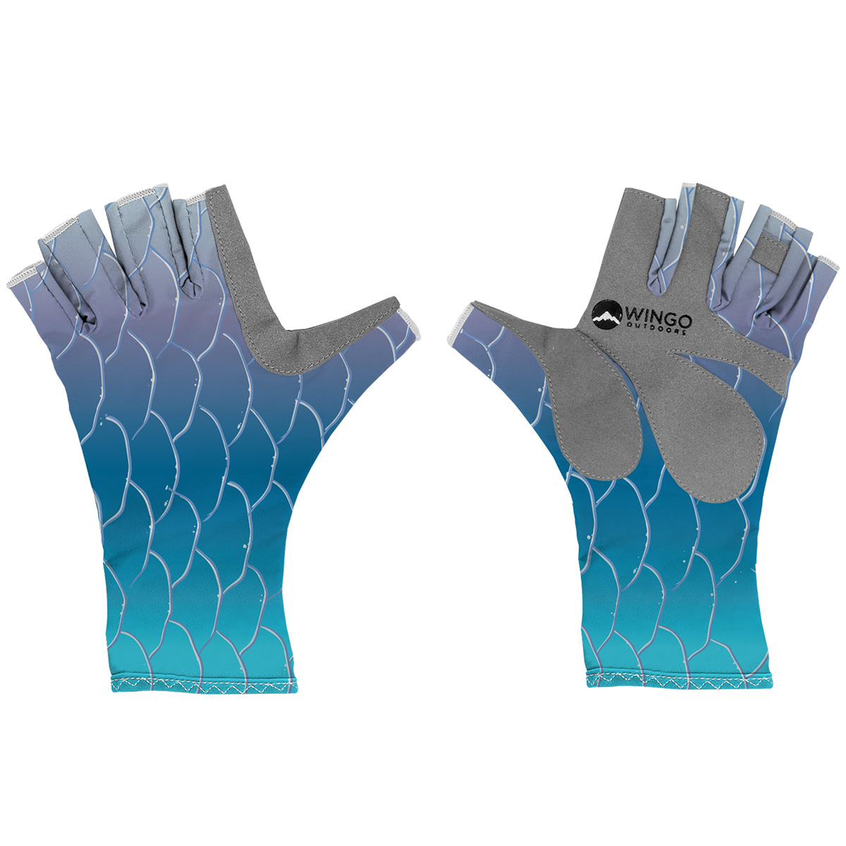 Wingo Fish Skin Sun Glove Gants Tarpon v2.0