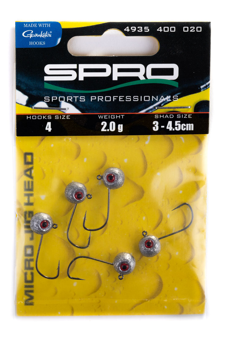 Spro Micro Jighead - Jig 29 hameçon 2g