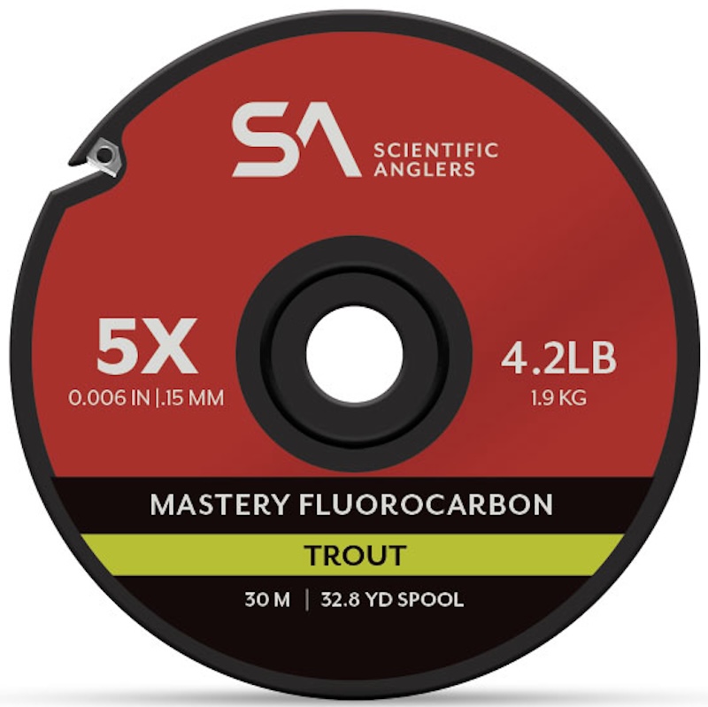Scientific Anglers Mastery Trout Fluorocarbone Tippet 30 m bobine de bas de ligne