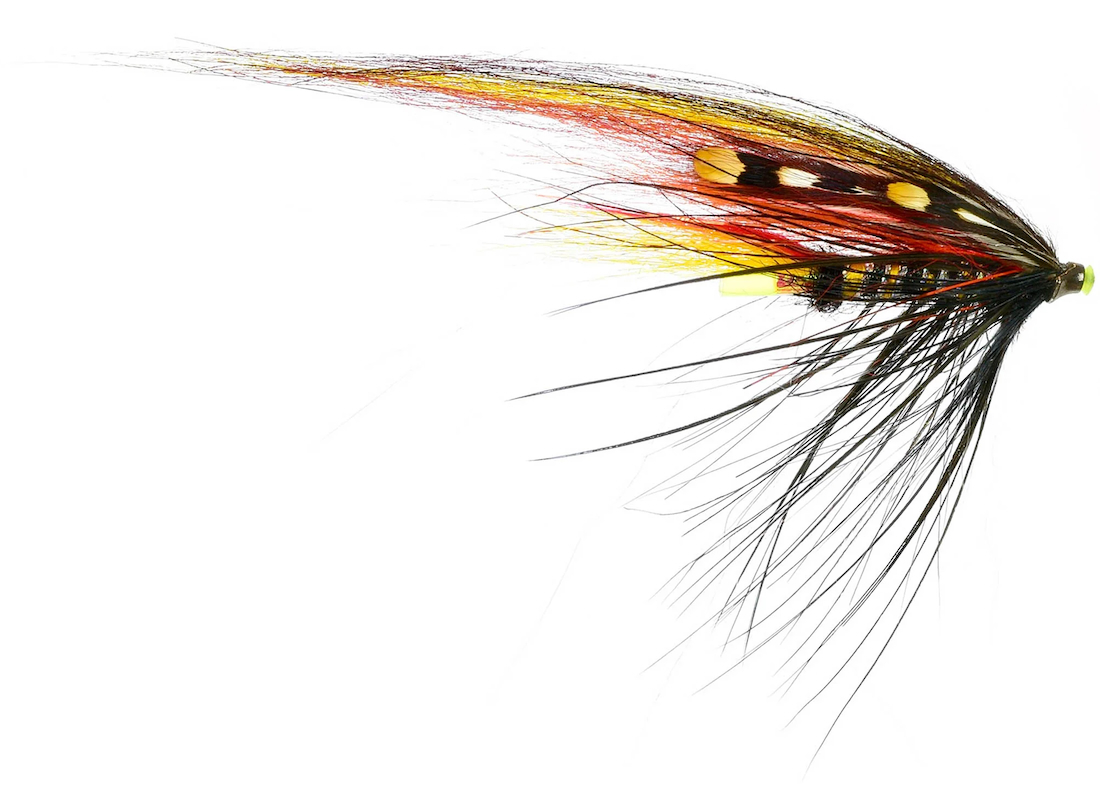 Frödin Flies Mouche tubulaire Classic Classic Series - Black Dog