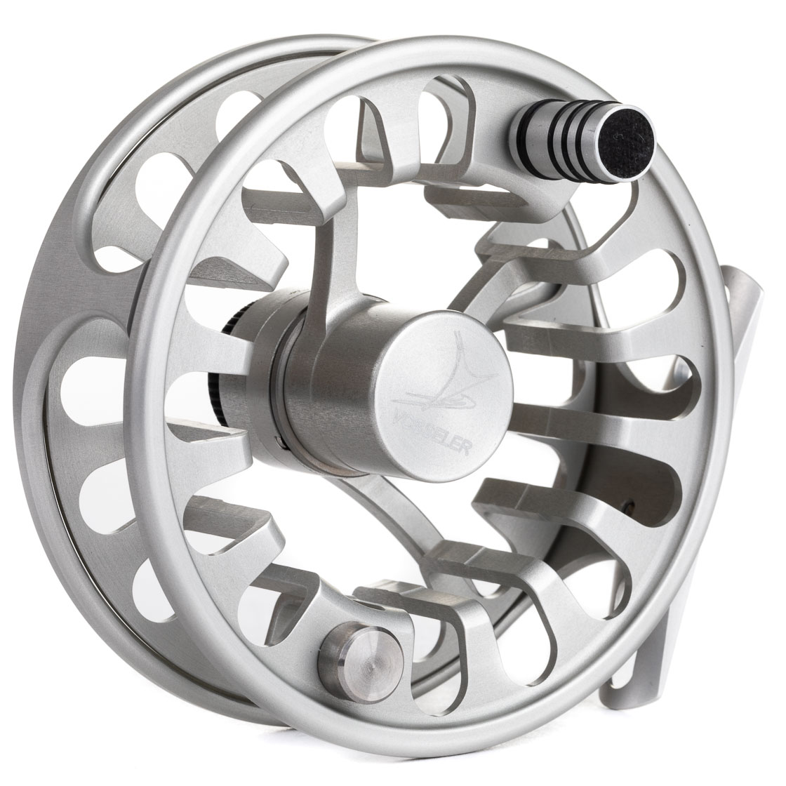 Vosseler Air Two moulinets de mouche argenté