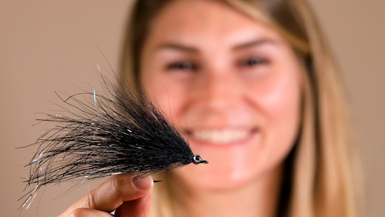 Vidéo de montage « Dit kleene Schwarze » Streamer pour brochet avec Lisa Jakubowski