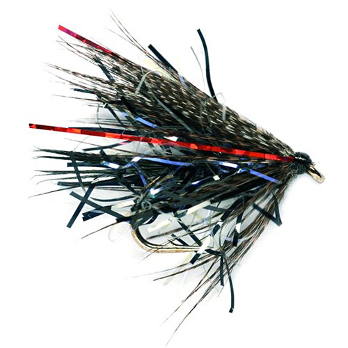 Fulling Mill mouche noyée - Straggler Black UV