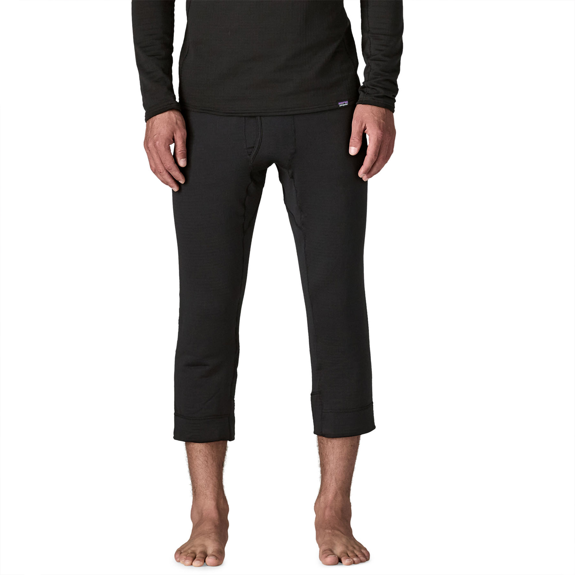 Patagonia Capilene Thermal Weight Boot Length Bottoms Pantalon BLK