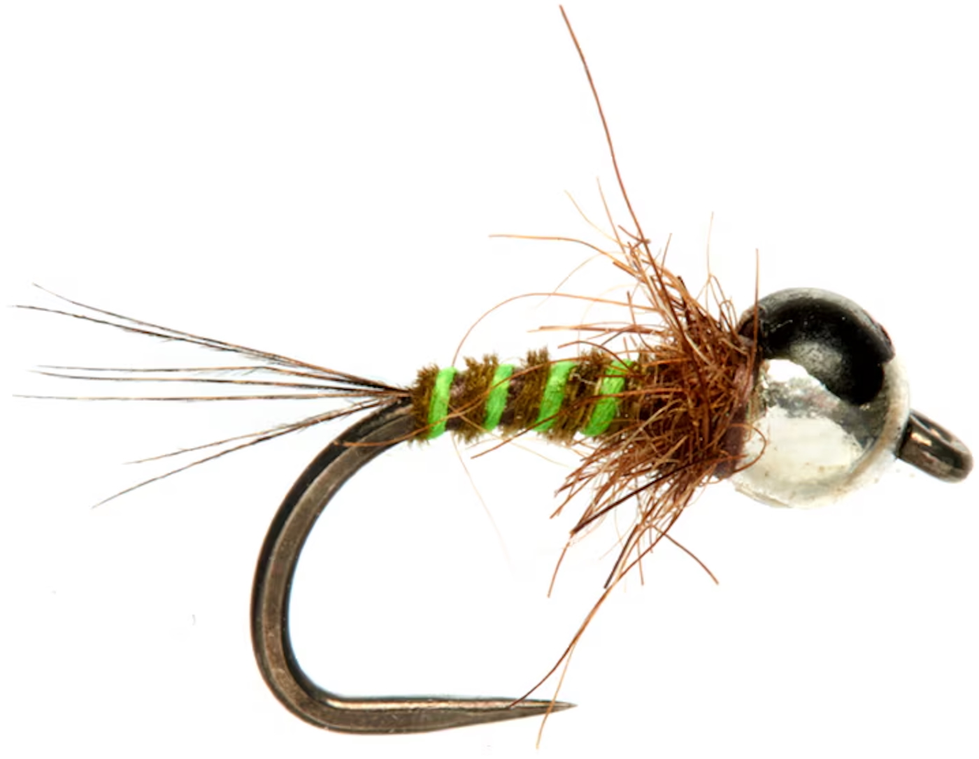 Fulling Mill Juglaret's MF Chartreuse Nymphes Barbless