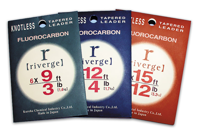 Riverge Fluorocarbone Tapered Leader 9 ft