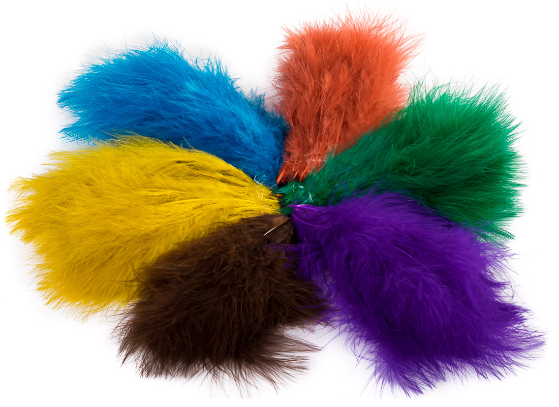 Plumes de marabou Wapsi Select