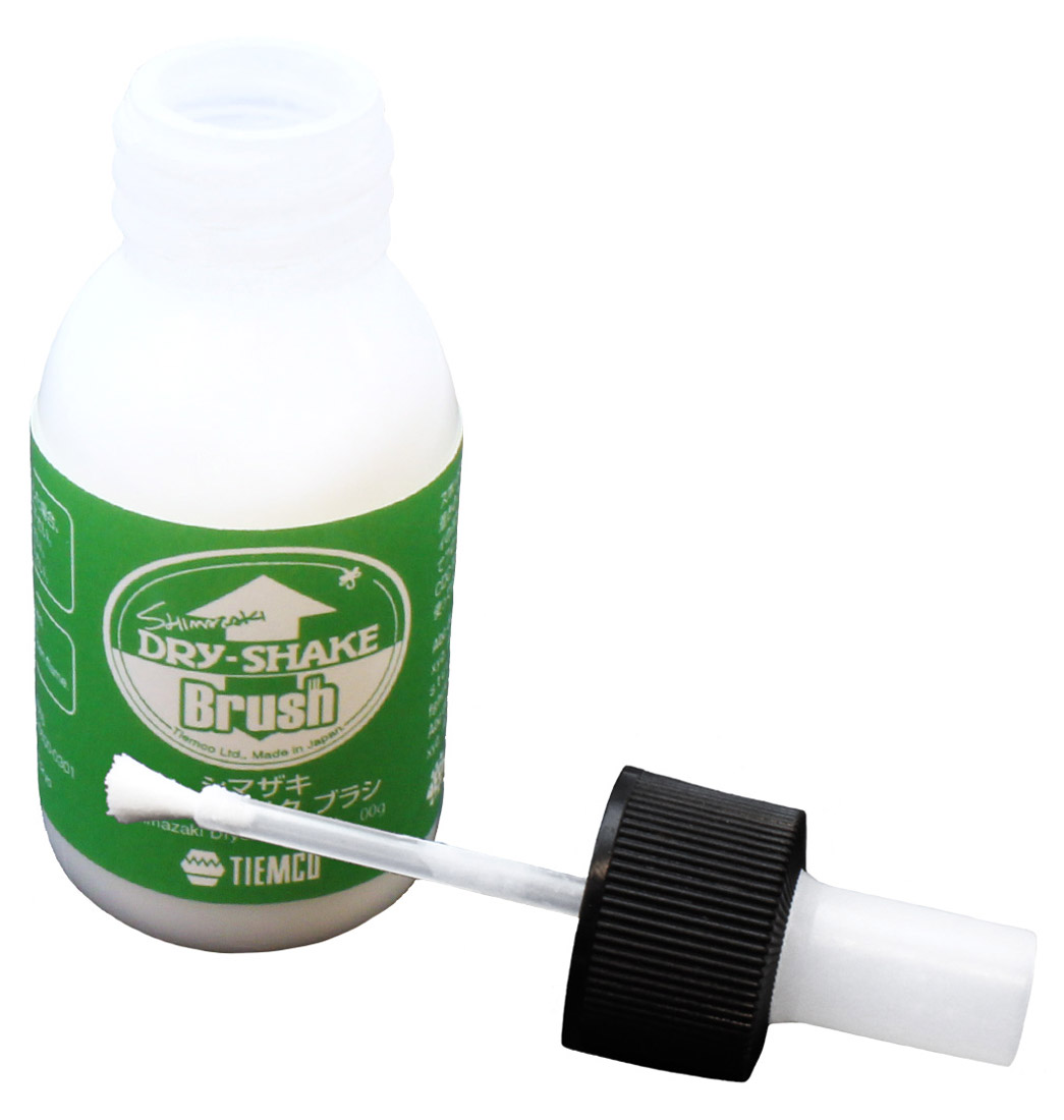 Tiemco TMC Shimazaki Dry-Shake Brush Préparation pour la natation