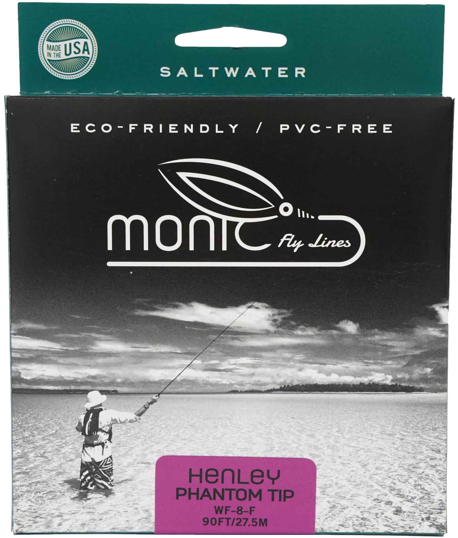 Monic Henley Clear Phantom Tip ligne à mouche