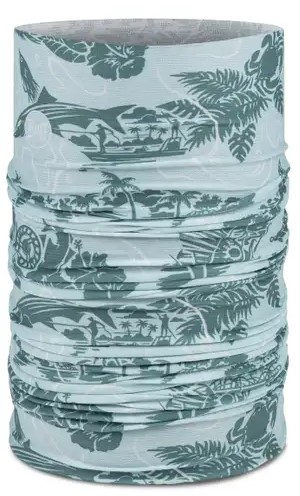 Buff® Coolnet UV®Lake River Salt Seatrout Green Foulard tubulaire avec UPF 50 & protection contre les insectes