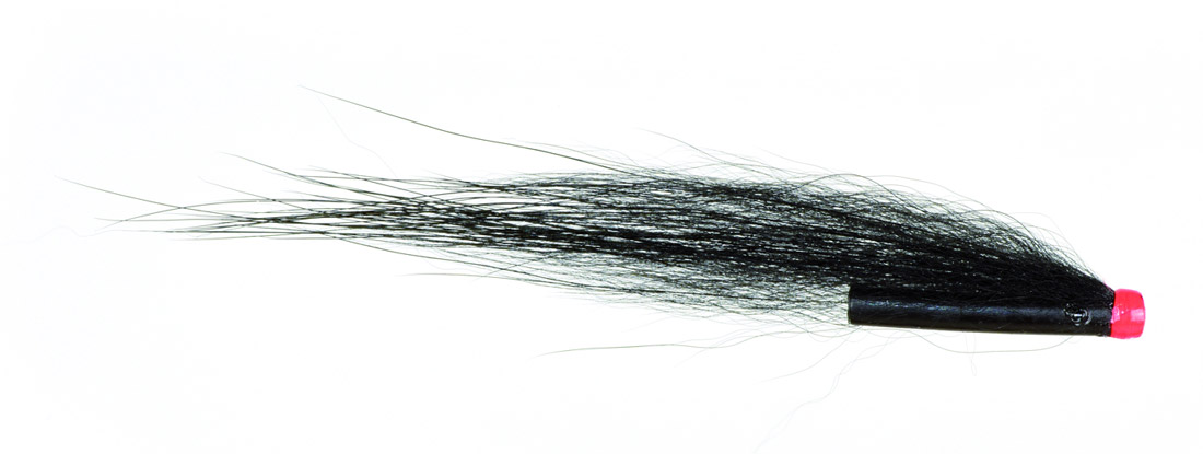 Frödin Flies Mouche tubulaire Hitch Flies - Black Simple