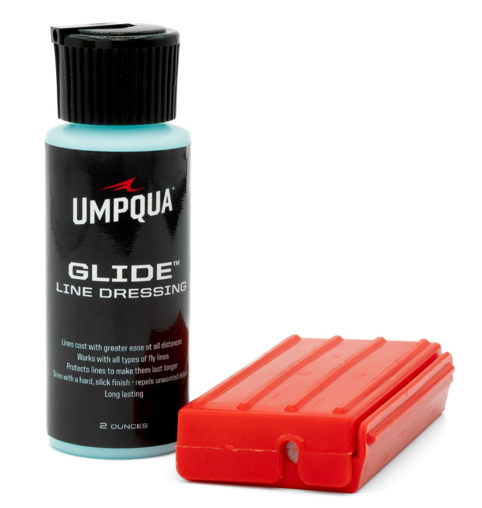 Umpqua Glide Line Dressing and Line Care Box Produit d'entretien de ligne avec outil de nettoyage