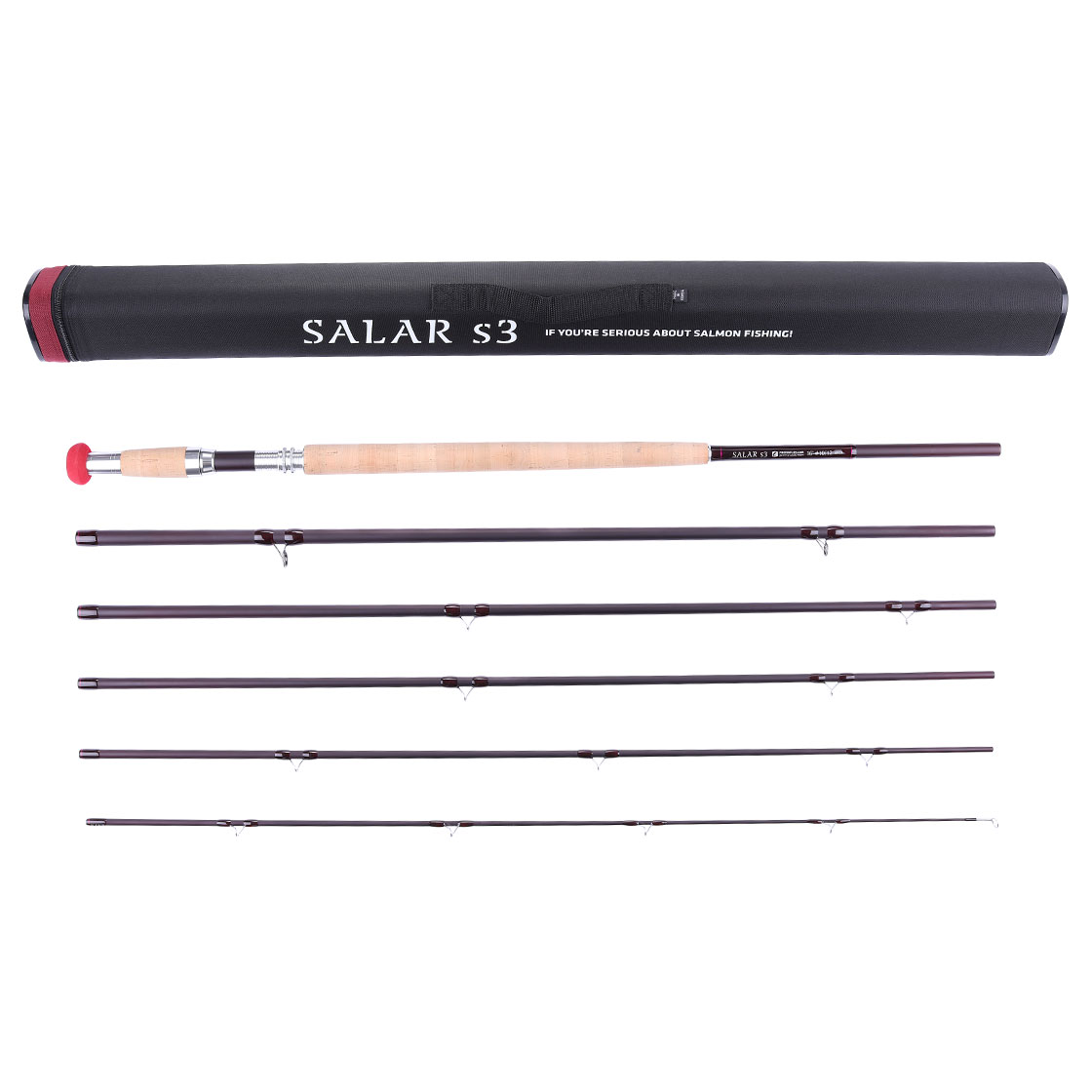Frödin Salar S3 6pc canne à mouche à deux mains