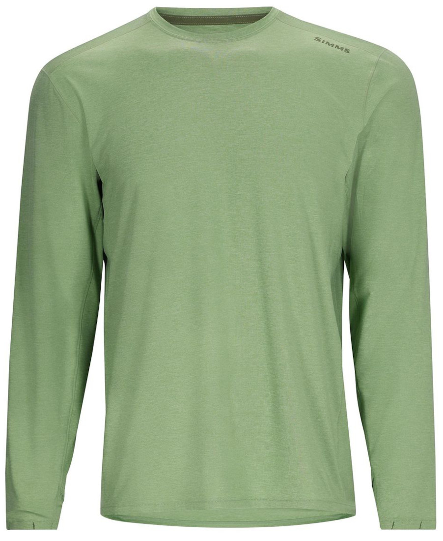 Simms Solarflex Crew chemise à manches longues field heather