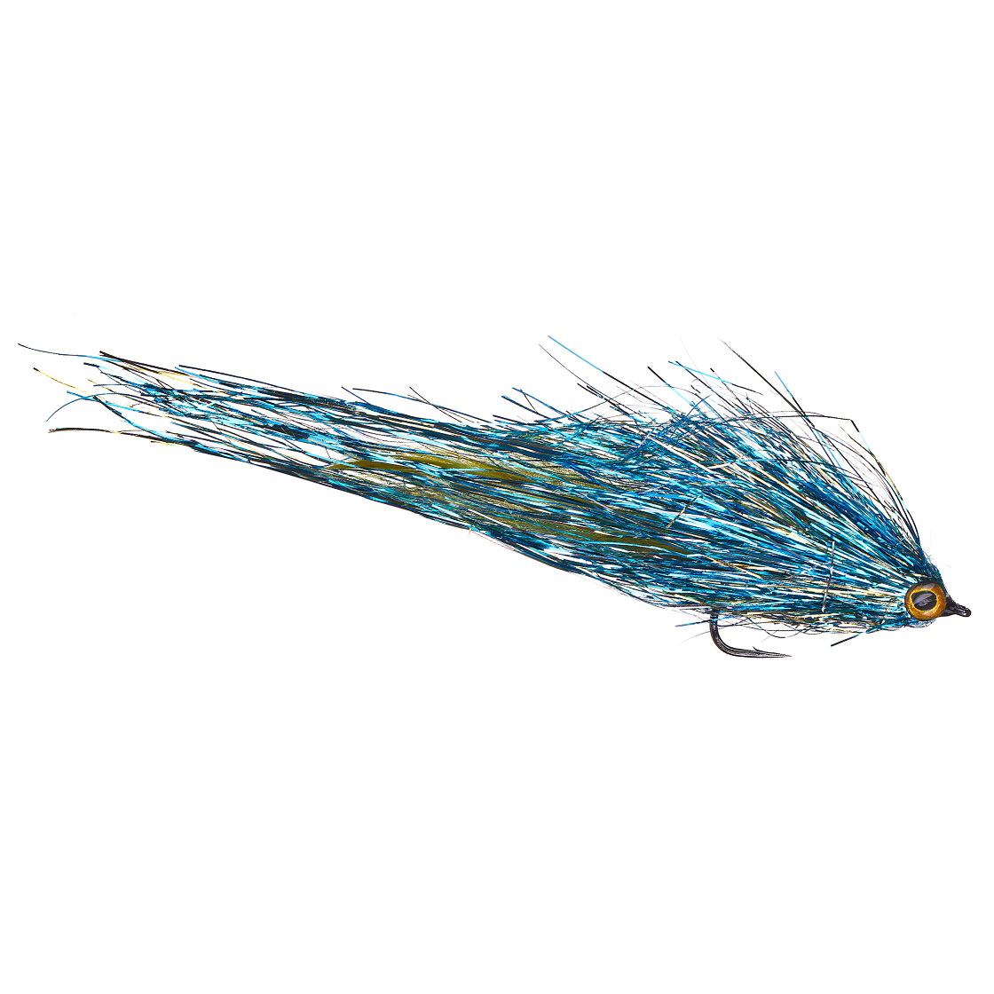 adh-fishing Streamer pour brochet - Pike Flash Silver & Blue