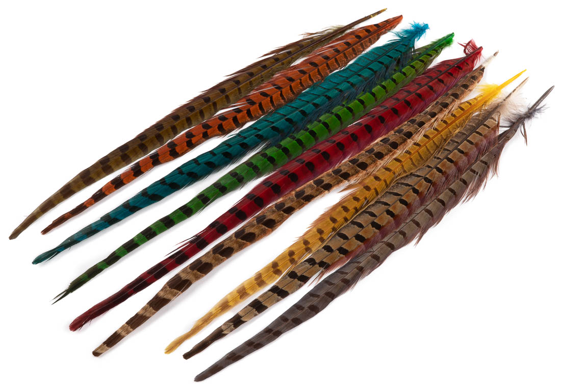 Hareline Spirit River UV-2 Ringneck Pheasant Tail - Queue de faisan active aux UV
