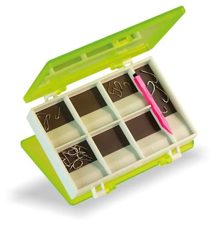 Stonfo 231 Boîte magnétique pour crochets et midges remplissable des deux côtés - Baby Magnetic Box