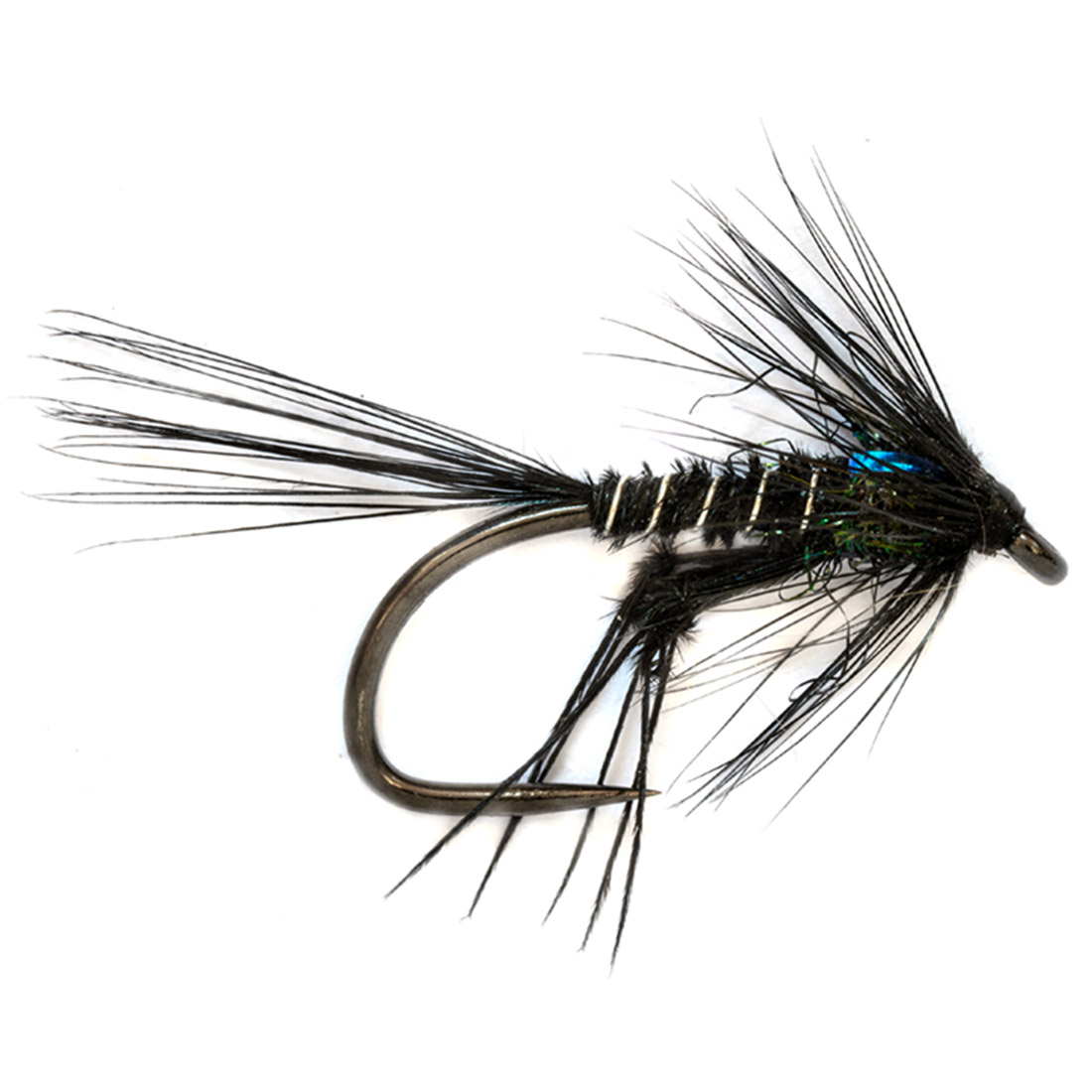 Nymphe Fulling Mill - Jenkins Gangly Cruncher Black Barbless