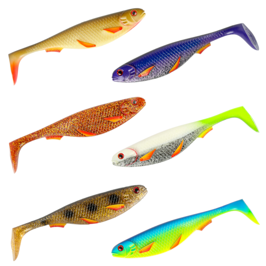 STROFT Predator P-14 Gummifish 14 cm Shad