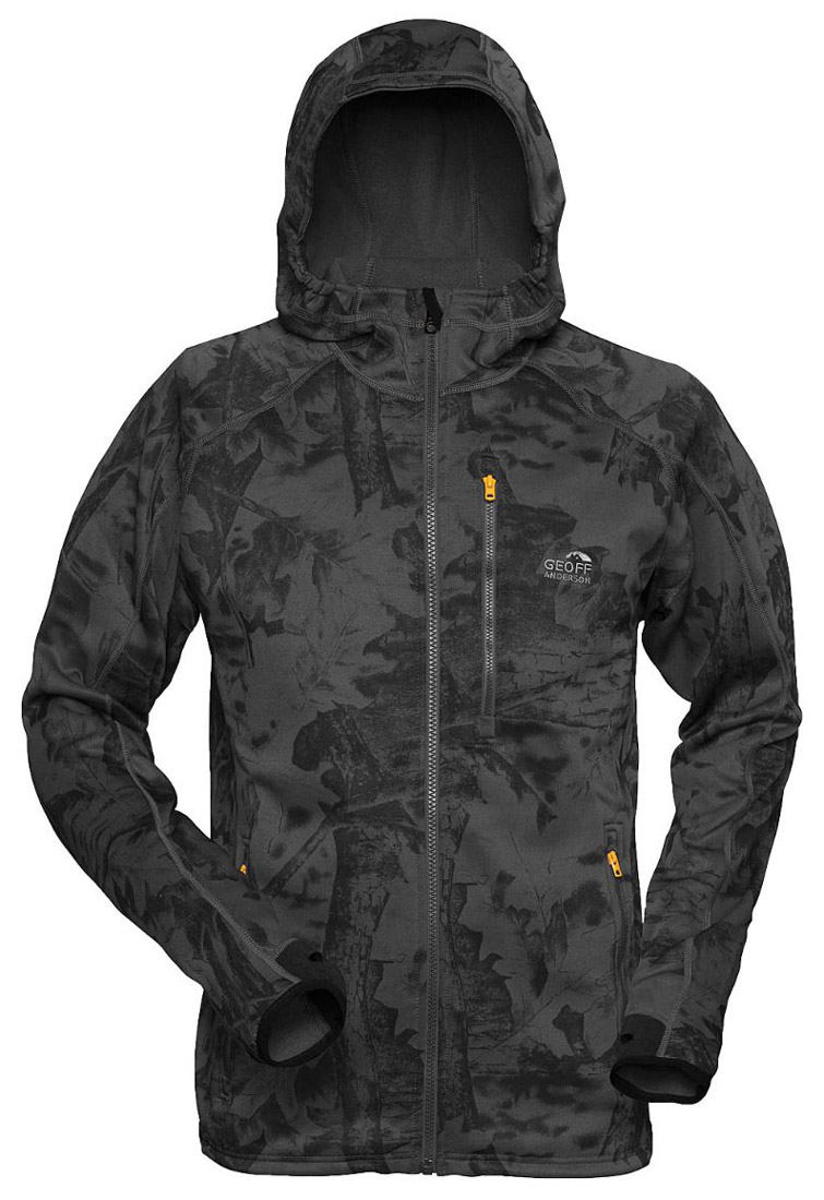 Geoff Anderson Hoodie 3 blouson black leaf
