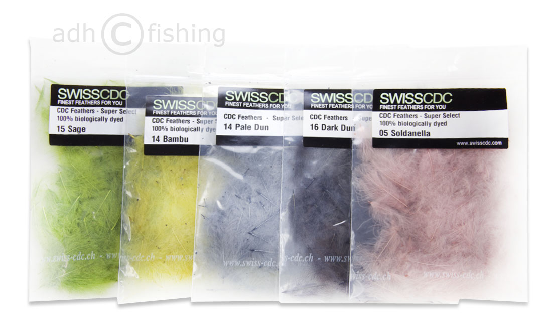 SwissCDC CDC Feathers Super Select Plumes 100% teintées biologiquement