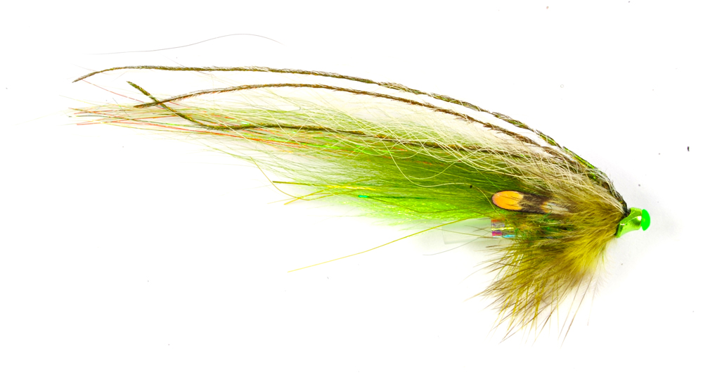 Frödin Flies Mouche tubulaire Classic Series - Green & Grey