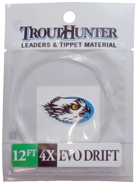 Trout Hunter EVO Drift Leader with Loop 12ft bas de ligne conique avec boucle