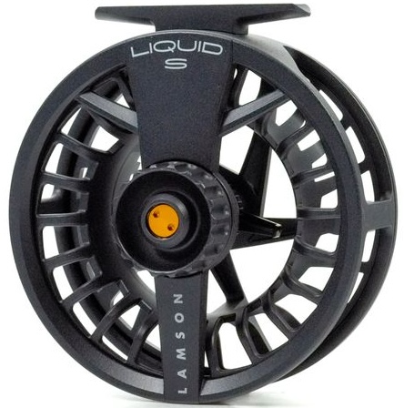 Lamson Liquid S HD Heavy Duty Full Frame Reel Smoke Moulinets de mouche