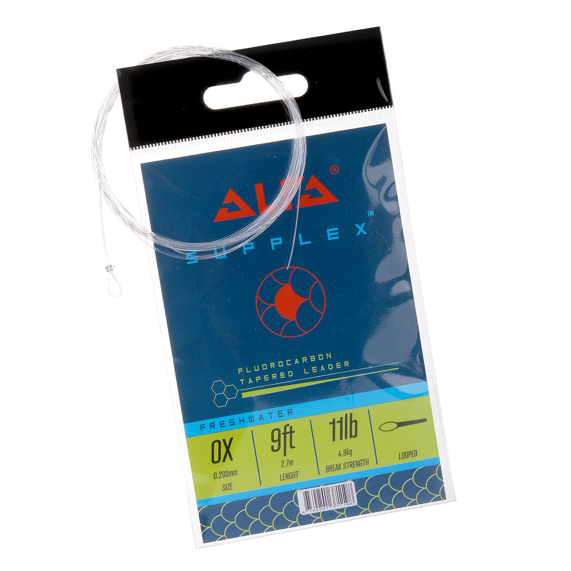 Alfa Supplex Fluorocarbone Leader Bas de ligne 9 ft
