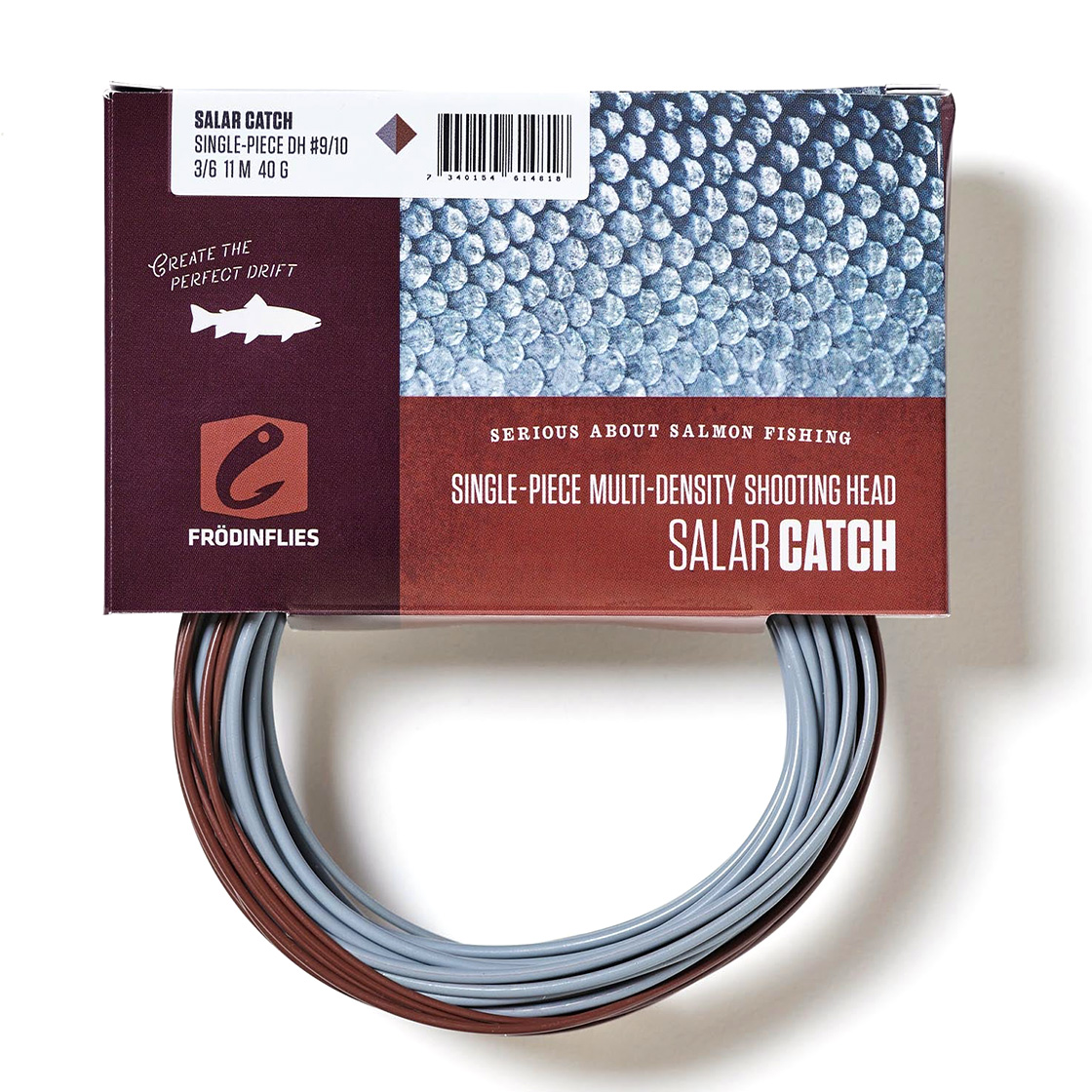 Frödin SALAR Catch Single-Piece Tête de tir à deux mains Sink3-Sink6