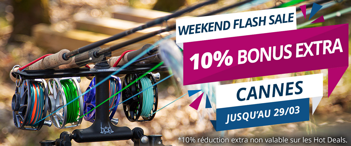 2-day Sale: 10% de réduction extra sur les cannes