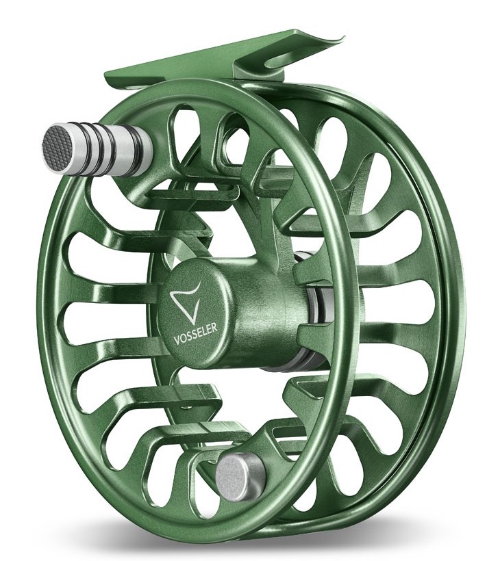 Vosseler Air One moulinets de mouche vert