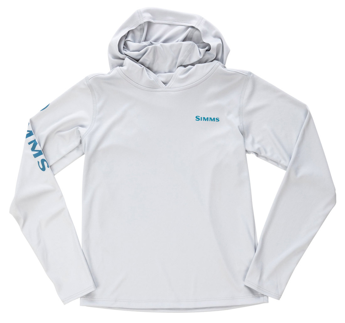 Simms Kid's Solar Tech Hoody Chemise à manches longues sterling