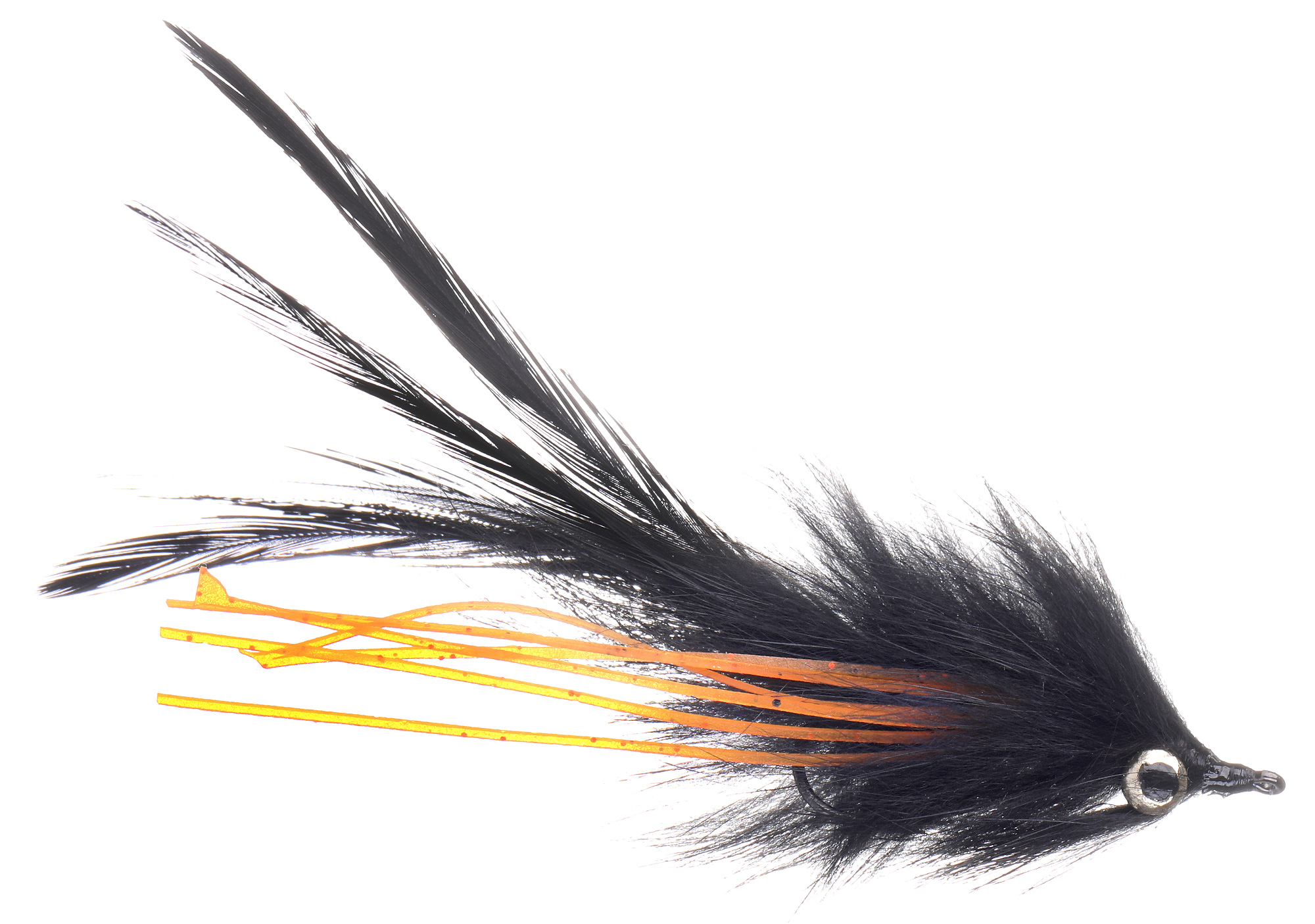 Fulling Mill Streamer Hawkins Hat Trick Black #2