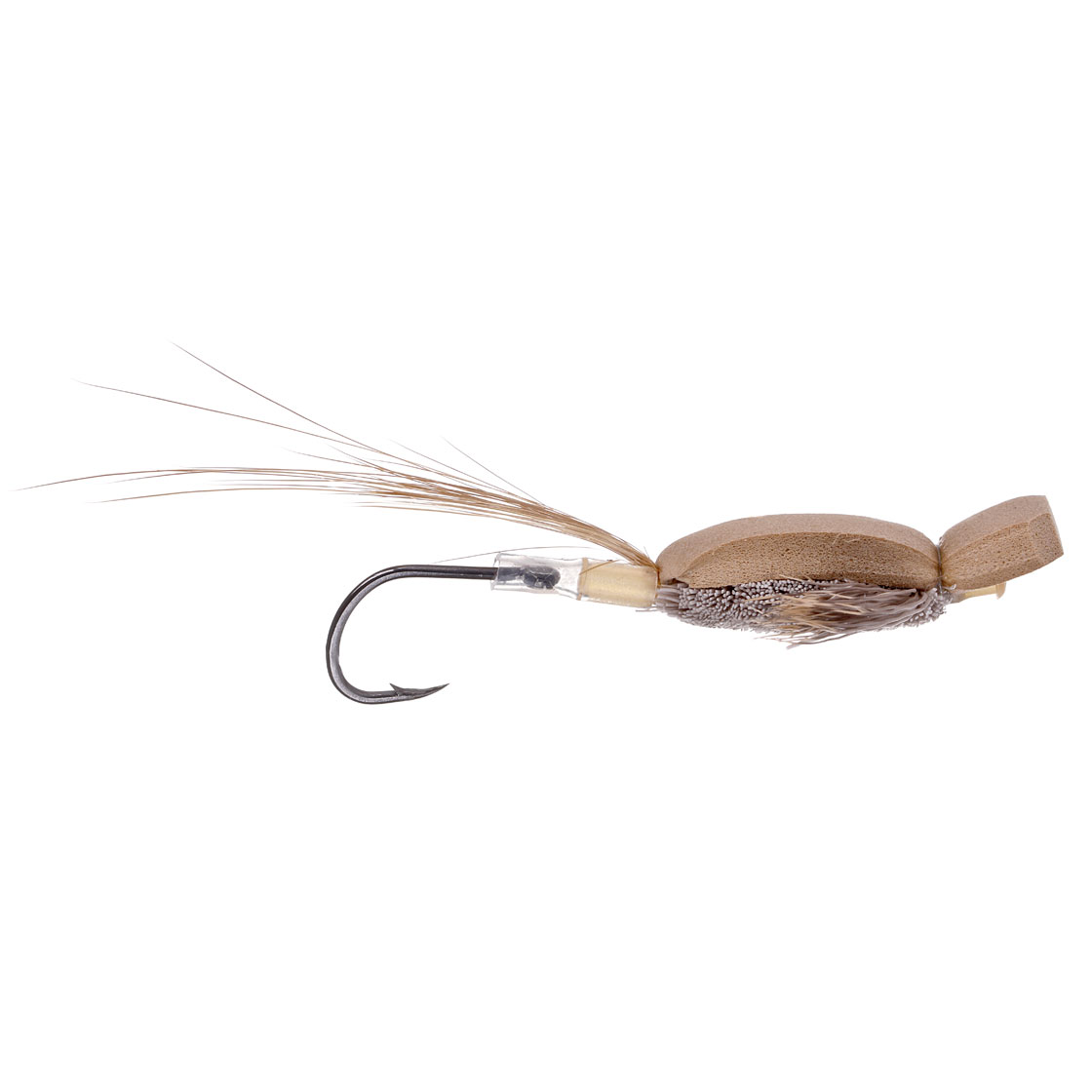 Frödin Flies Mouche tubulaire Foam & Waker Series - Grey Waker Taker