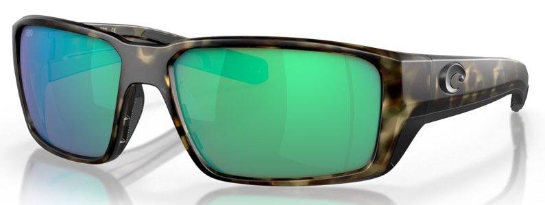 Lunettes polarisantes Costa Fantail Pro - Matte Wetlands (Green Mirror 580G)