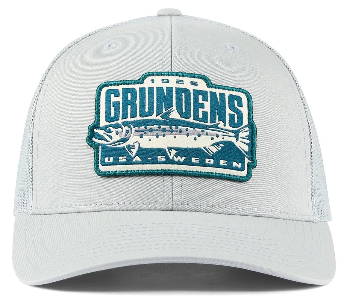 Grundéns Chrome Chaser Trucker Silver