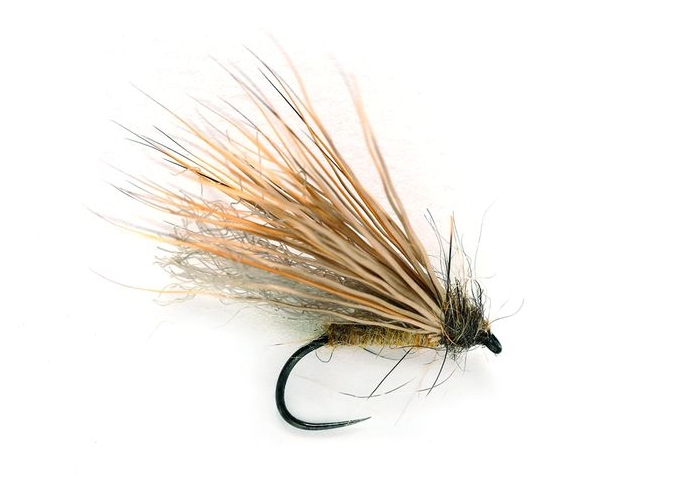 Mouche sèche Fulling Mill - Retirer Sedge Barbless