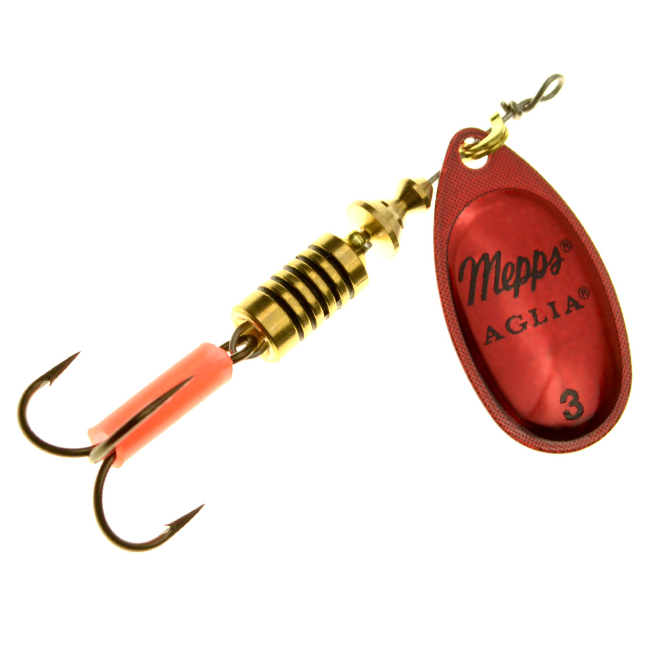 Mepps Aglia Platinium Spinner rouge
