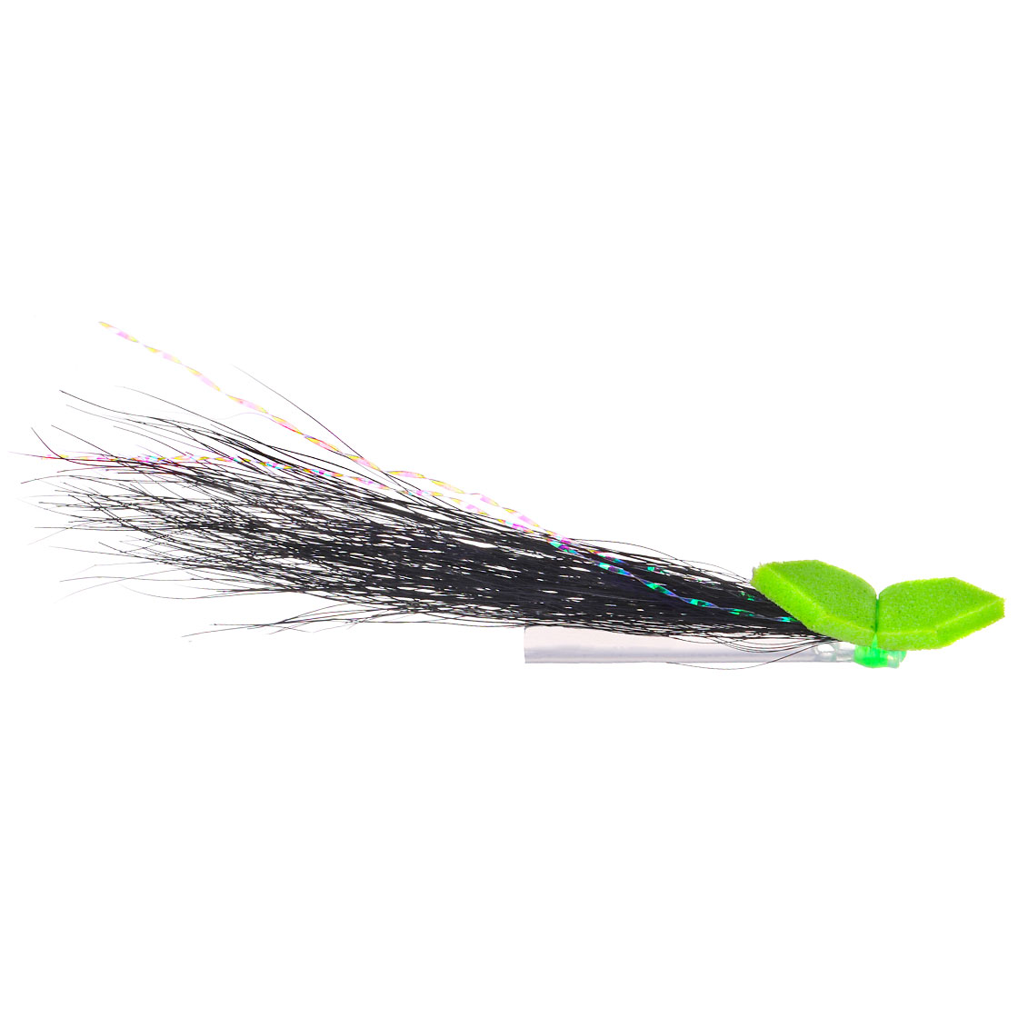 Superflies Mouche à saumon - JP Green Foam Hitch Tube