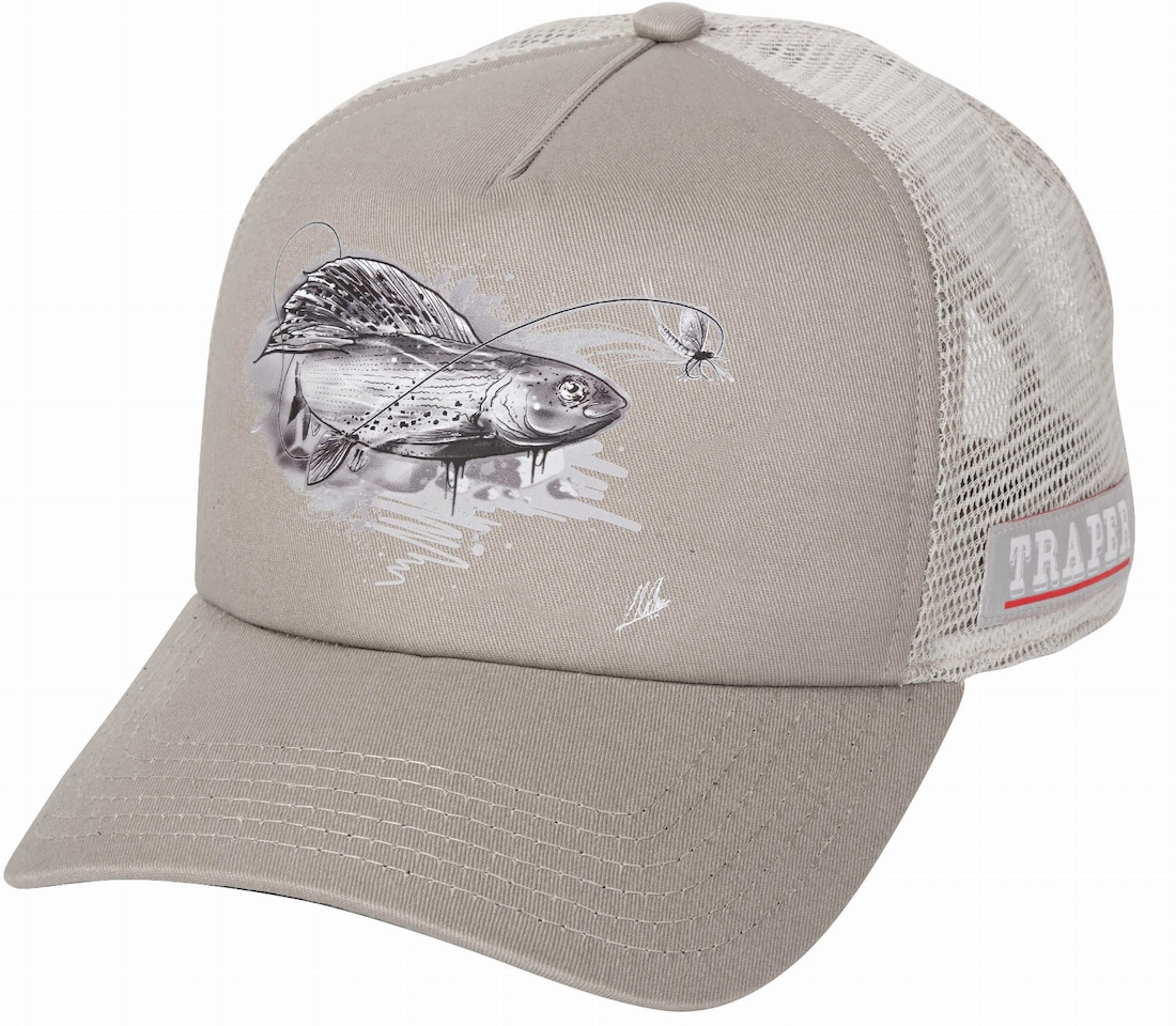 Traper Art Cap Grayling grey Hat Casquette