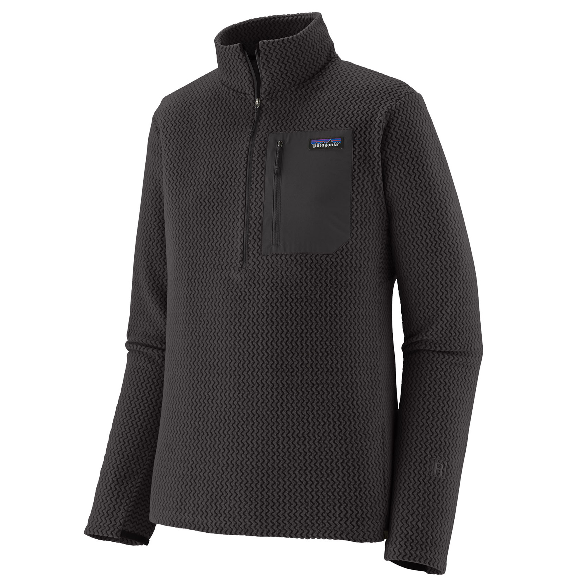 Patagonia R1 Air Zip Neck BLK - Noir