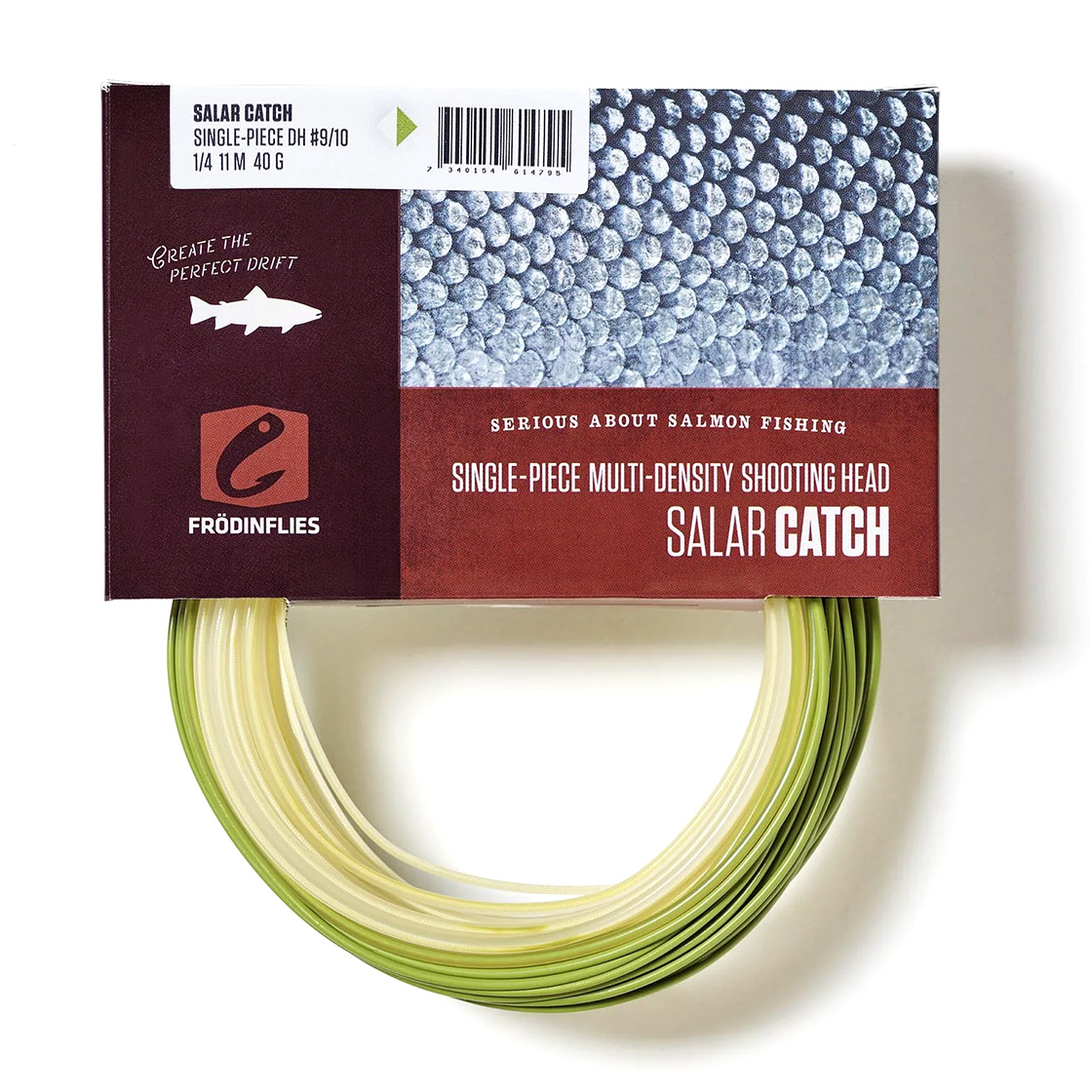 Frödin SALAR Catch Single-Piece Tête de tir à deux mains Sink1-Sink4