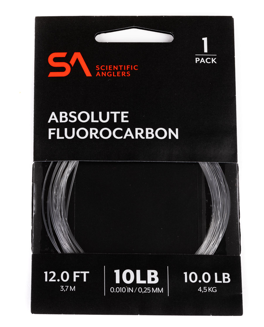 Scientific Anglers Absolute Fluorocarbone Leader bas de ligne 12ft