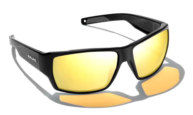 Bajio Lunettes polarisantes Vega - Black Matte (Yellow Glass)