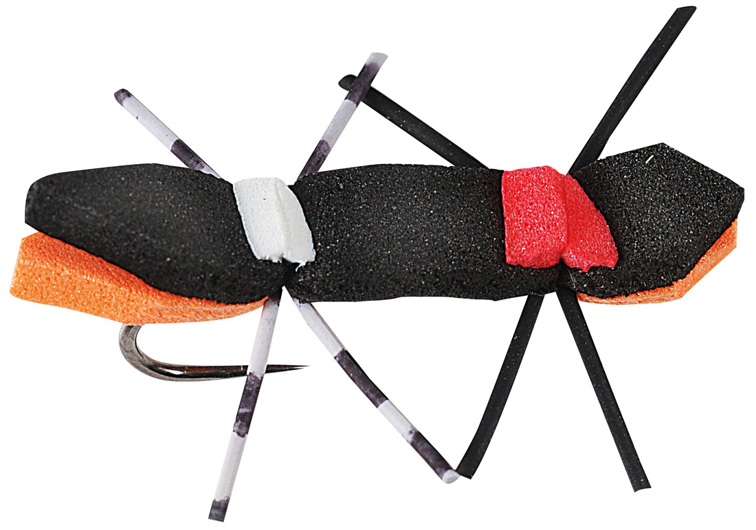 Soldarini Fly Tackle mouche sèche - Cernobil Ant black orange