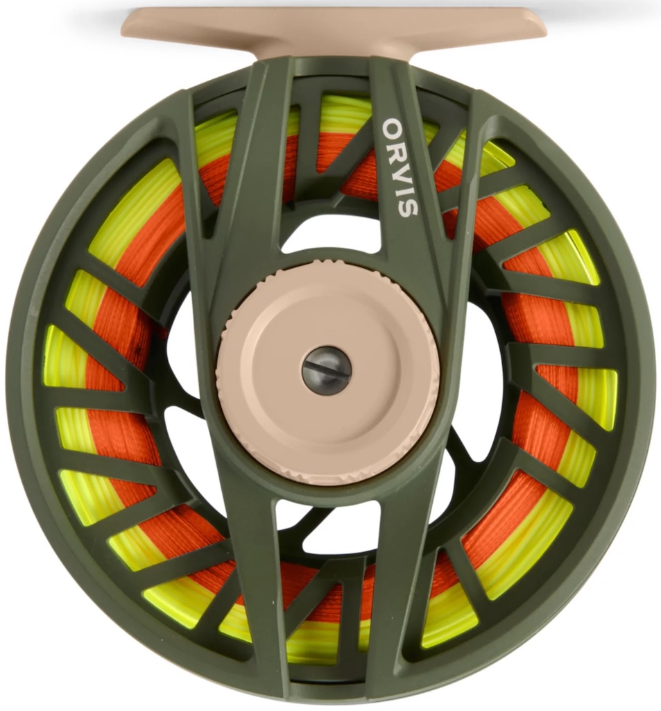 Orvis Clearwater Cast Reel moulinets de mouche dark pine