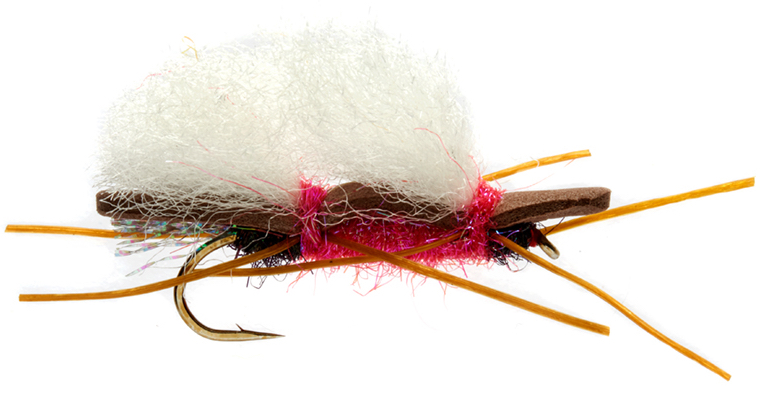 Mouche sèche Fulling Mill - Chubby Royal Raspberry Beetle