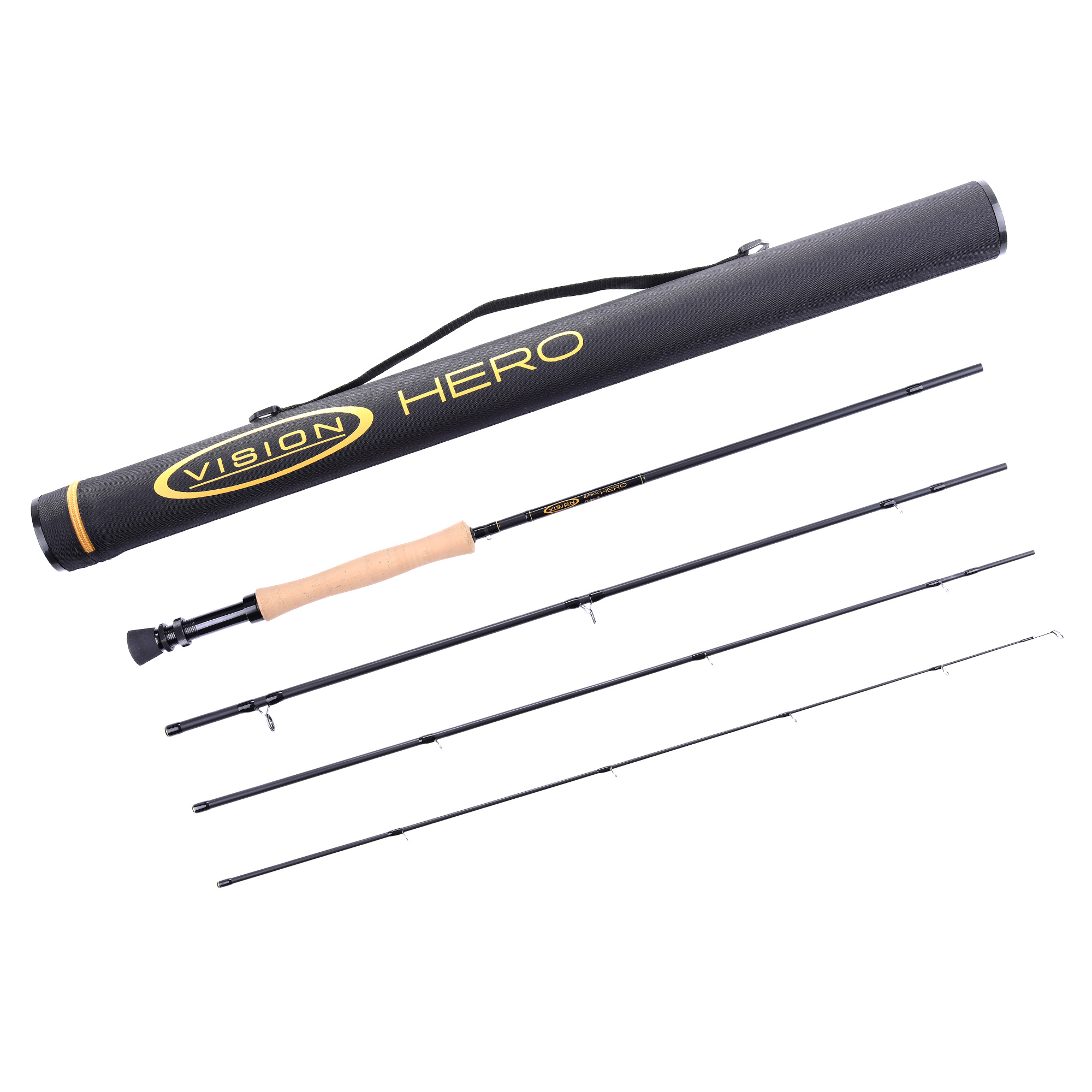 Vision Black Hero Coast special Edition canne à mouche # 7 - 9 ft